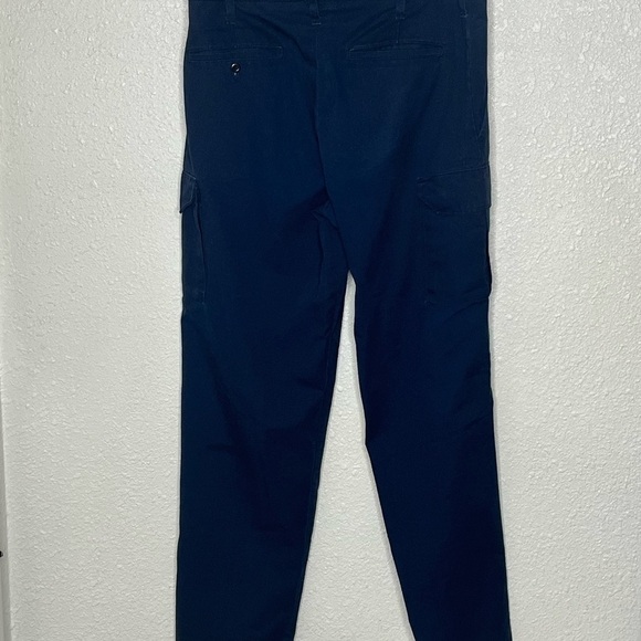 Softwill Blue Cargo Work Pants Sz 34 X 32 - Picture 4 of 5